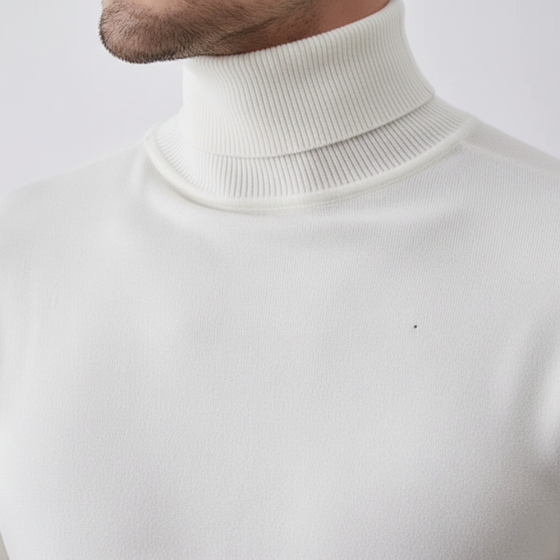 Grayson | Slim Fit Ribbed Turtleneck for Men